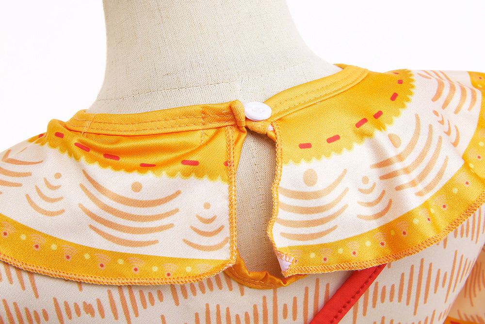 Encanto Dolores Madrigal Costume with Accessories.