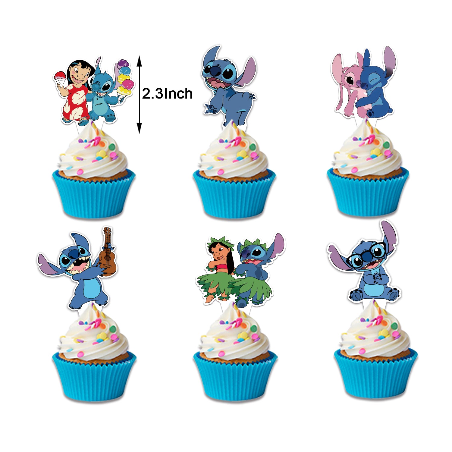 Stitch Cake Topper, Stitch Birthday Supplies, Stitch Party Decor, Stitch  Cupcakes Toppers, Stitch 3D Letters, Party Decorations -  Canada