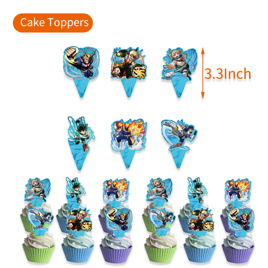 My Hero Academia Birthday Party Decorations, Party Corner provides My Hero Academia Decorations in UAE, Saudia, Qatar, Bahrain, and Oman. Get Graduation party balloons and much more. Order now!, Party Supply Kits, Party Corner