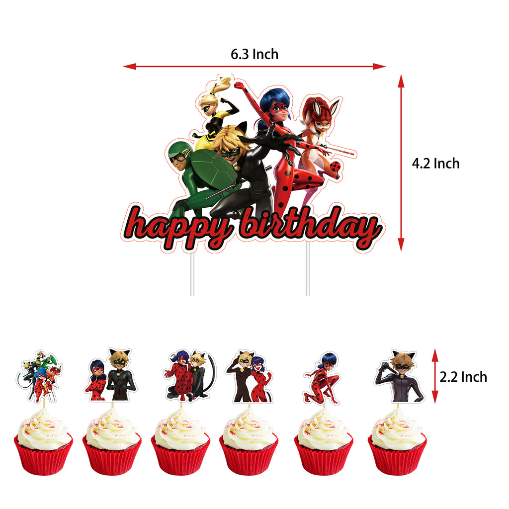 Ladybug Birthday Party Decorations 1.