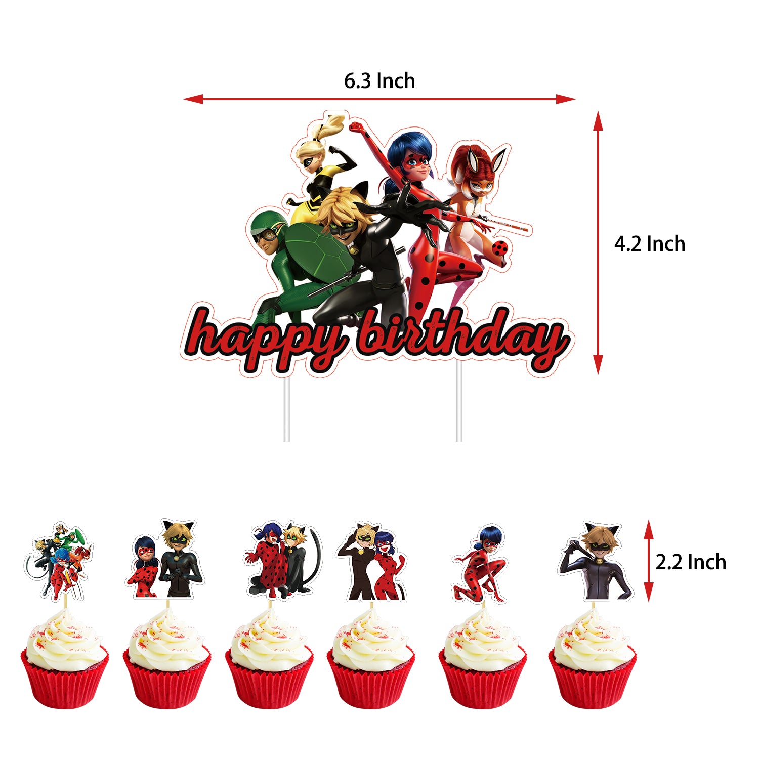 Ladybug Birthday Party Decorations 1.