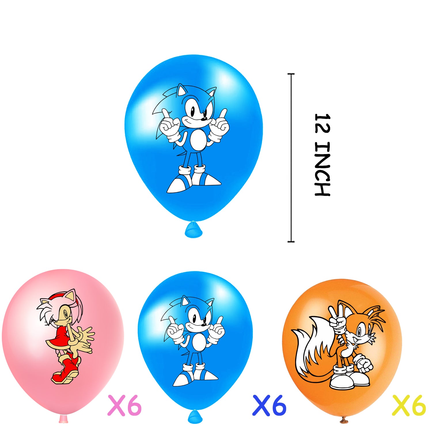 Sonic The Hedgehog Birthday Party Decorations.