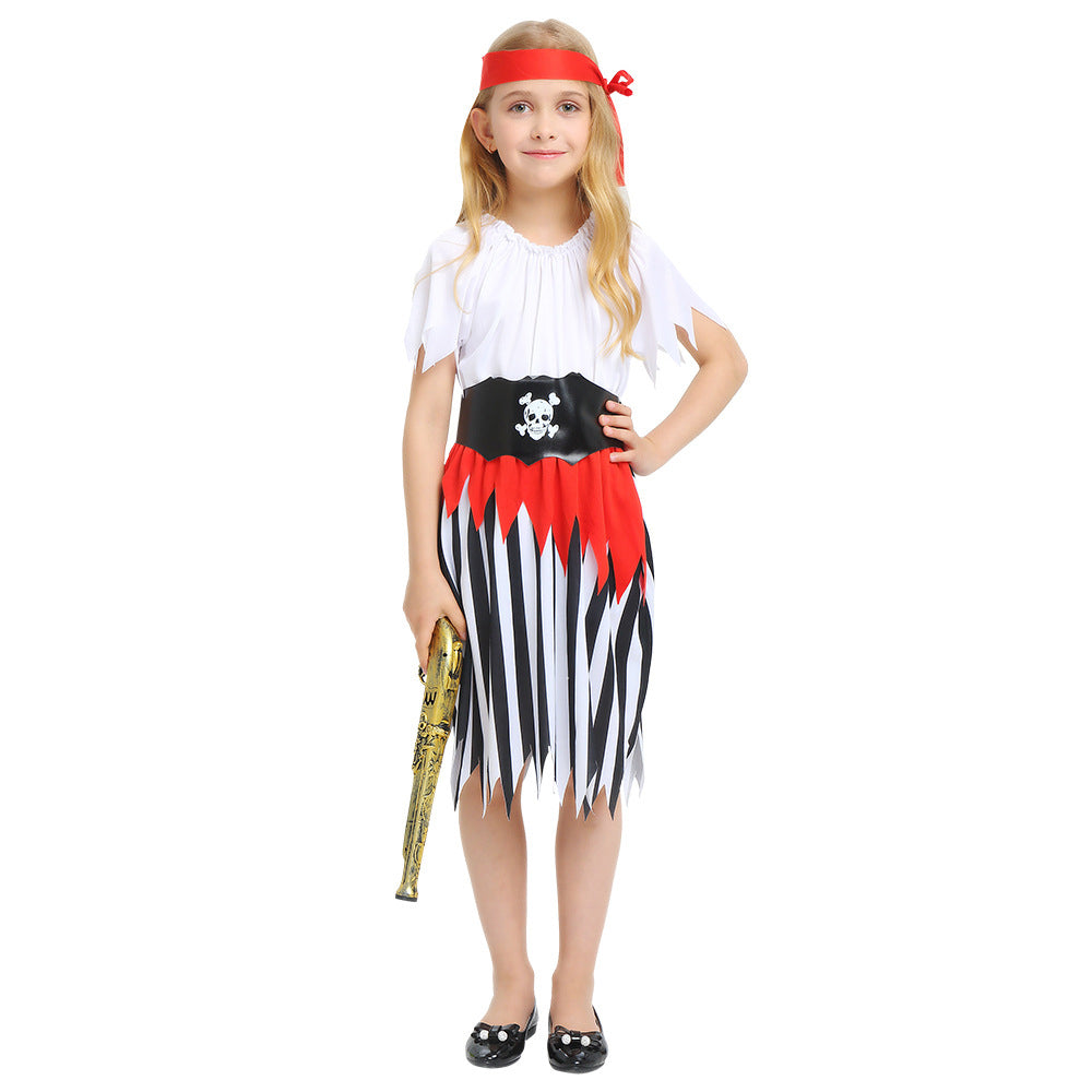 Caribbean Pirates Girls Costume.