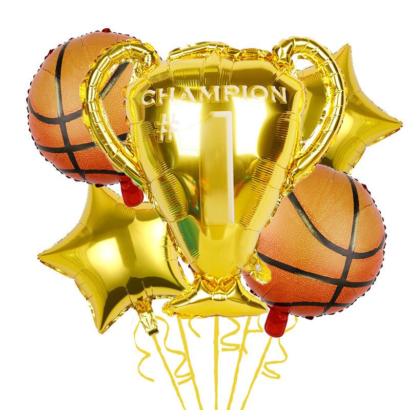 Basketball Themed Decoration Supplies, Party Corner provides Basketball Themed Decoration Supplies in UAE, Saudia, Qatar, Bahrain, and Oman. Get birthday party balloons and much more. Order now!, Party Supply Kits, Party Corner