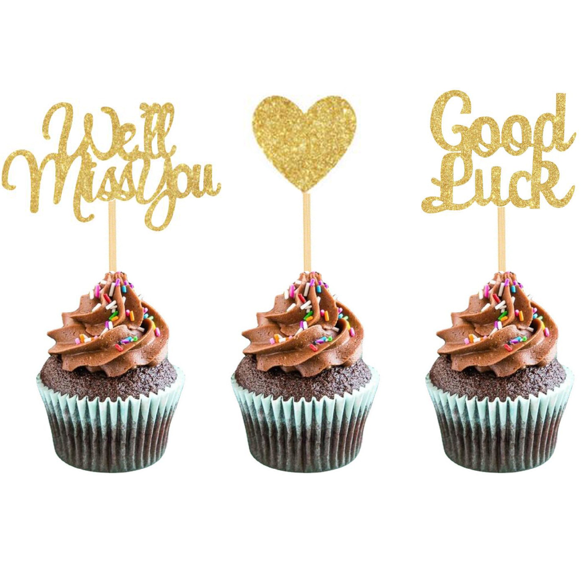 Farewell Party Decorations (Gold and Black).
