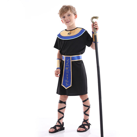 Egyptian Pharaohs Prince Black Costume