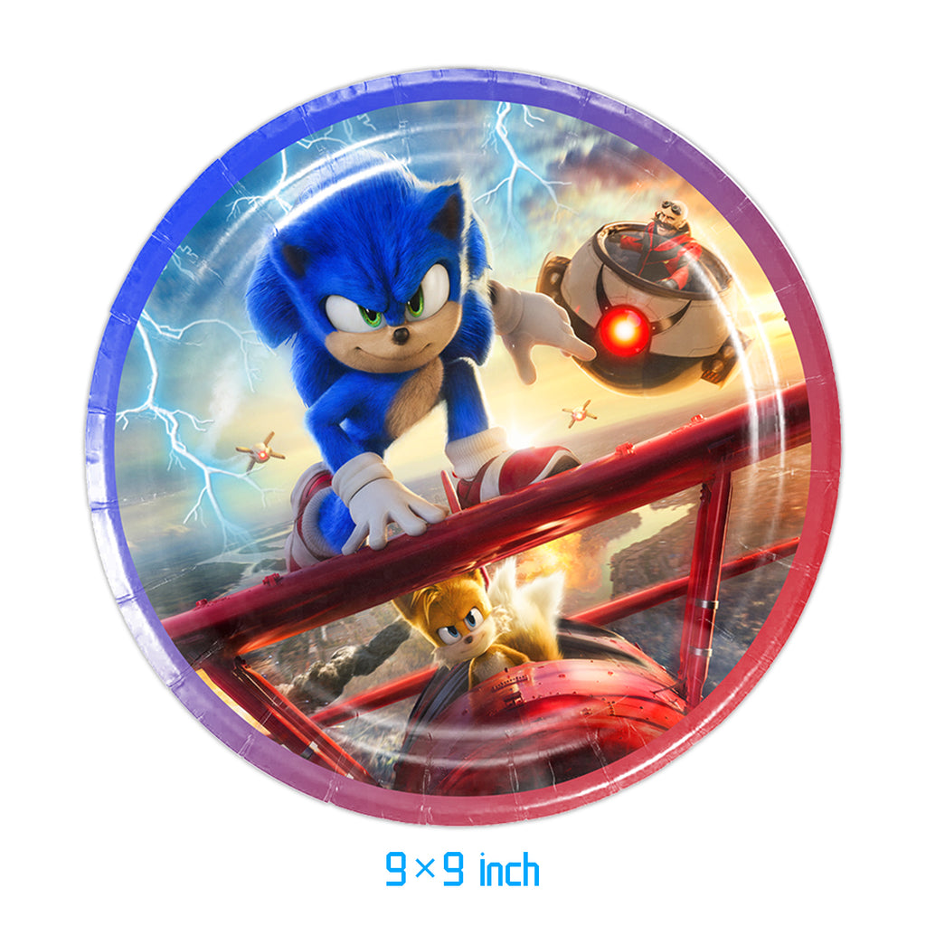 Sonic The Hedgehog Birthday Party Supplies.