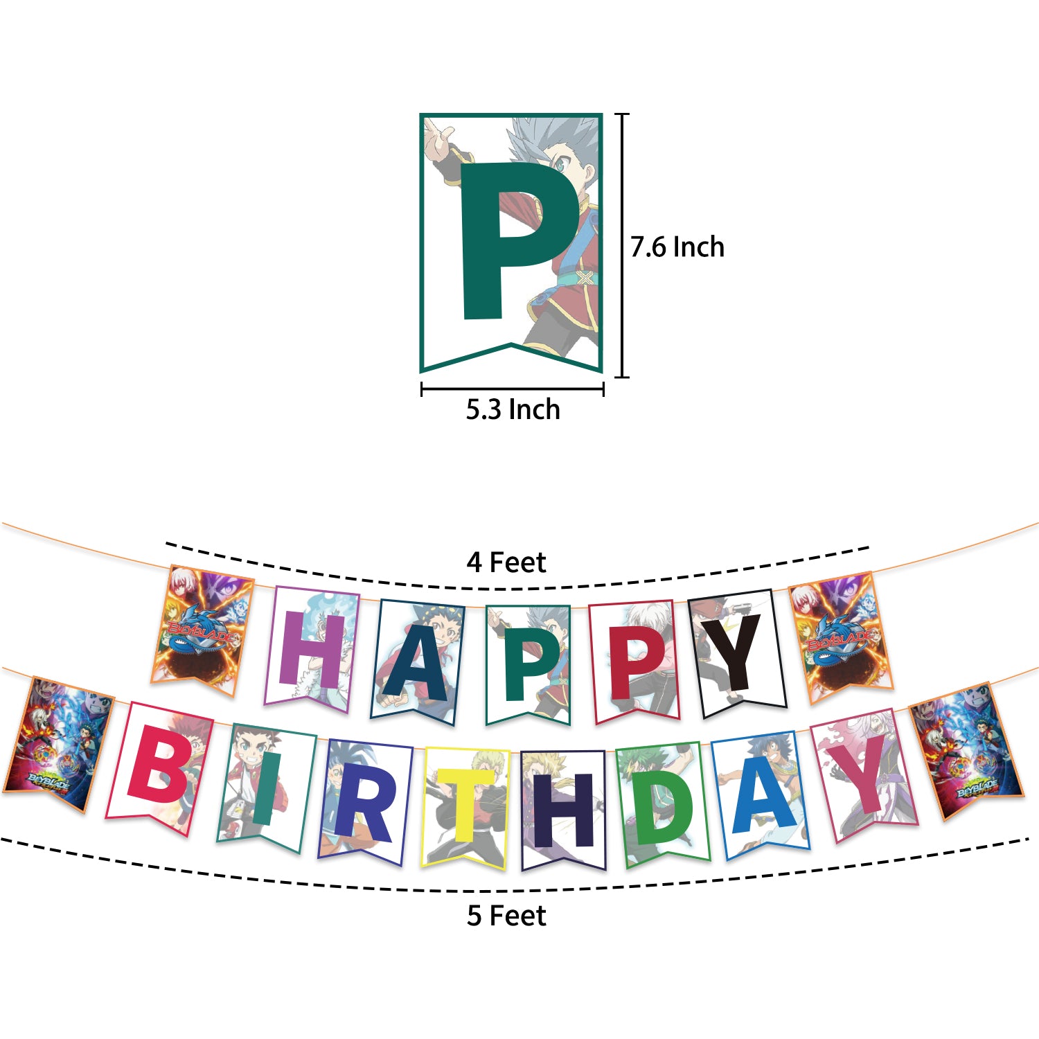 Beyblade Birthday Party Decorations.