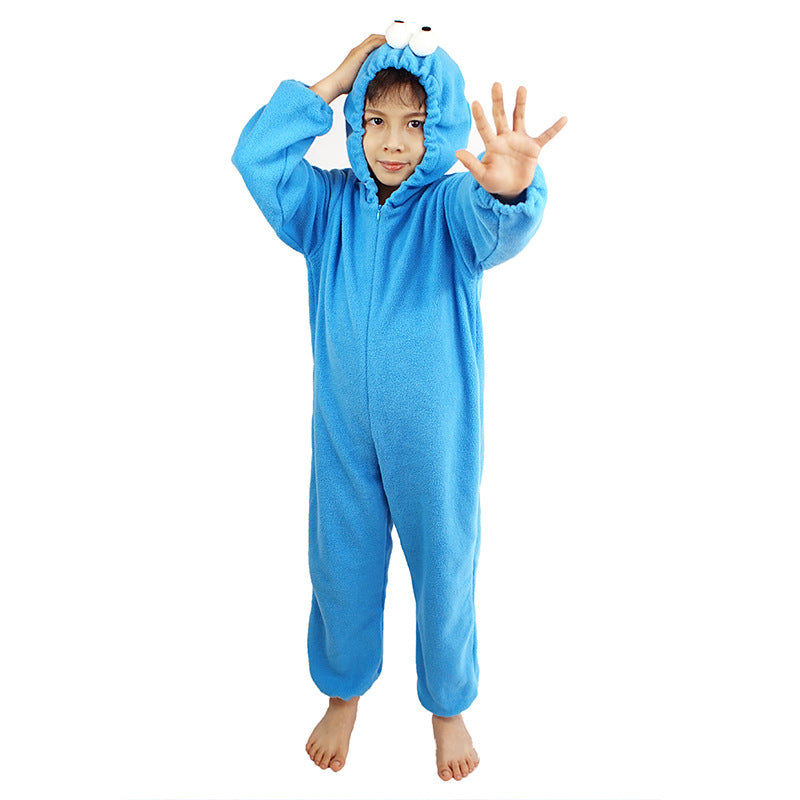 Cookie Monster Mascot Costume