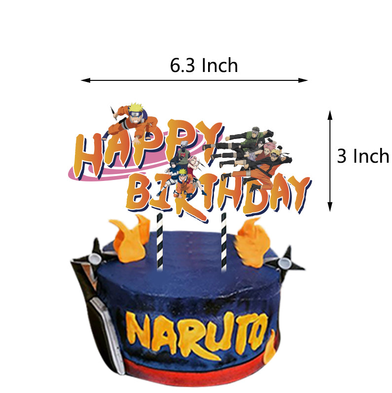 Naruto Anime Birthday Decorations (Ninja).