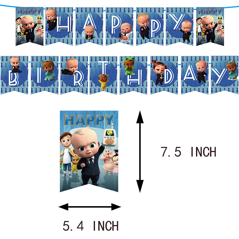 Baby Boss Birthday Birthday Party Decorations.