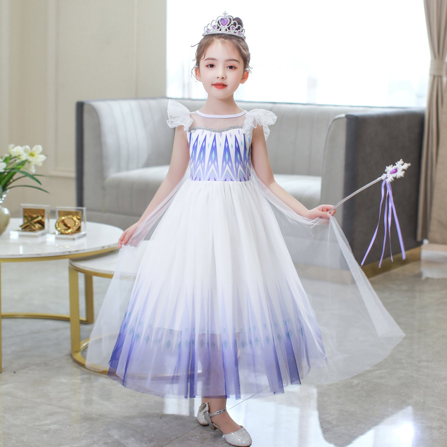 Frozen Elsa Costume with Accessories.