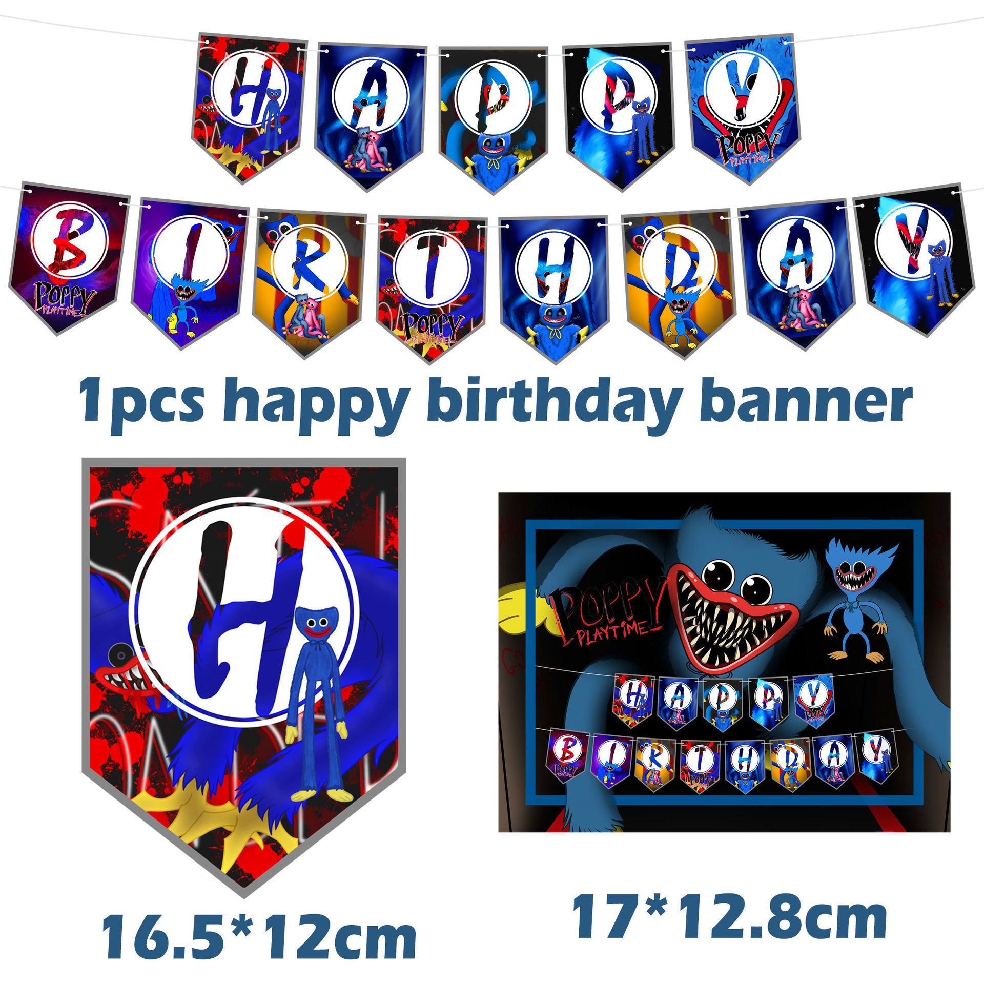 Poppy Playtime Birthday Party Decorations.