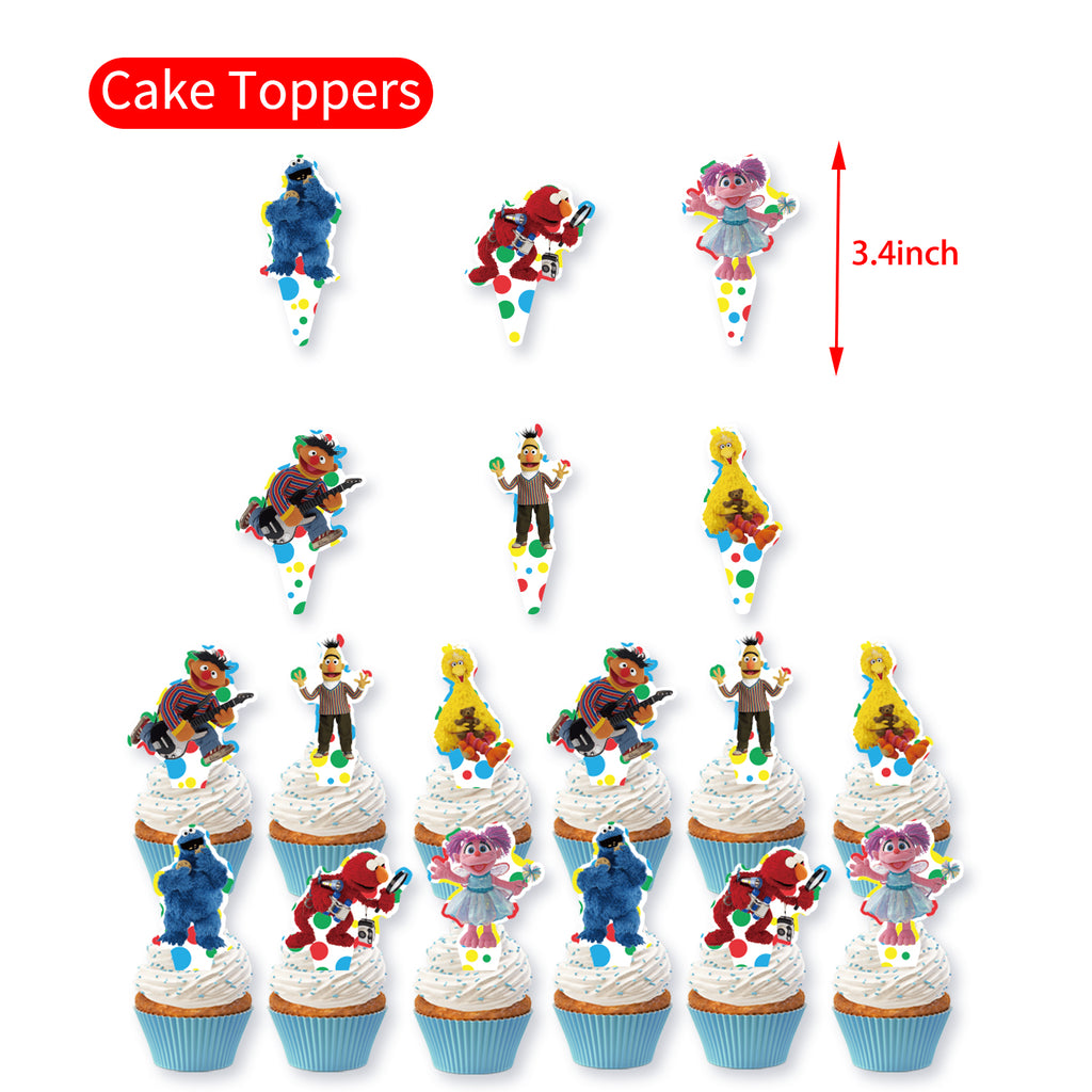 Sesame Street Birthday Party Supplies, Sesame Street Supplies, Party Supply Kits, Party Corner