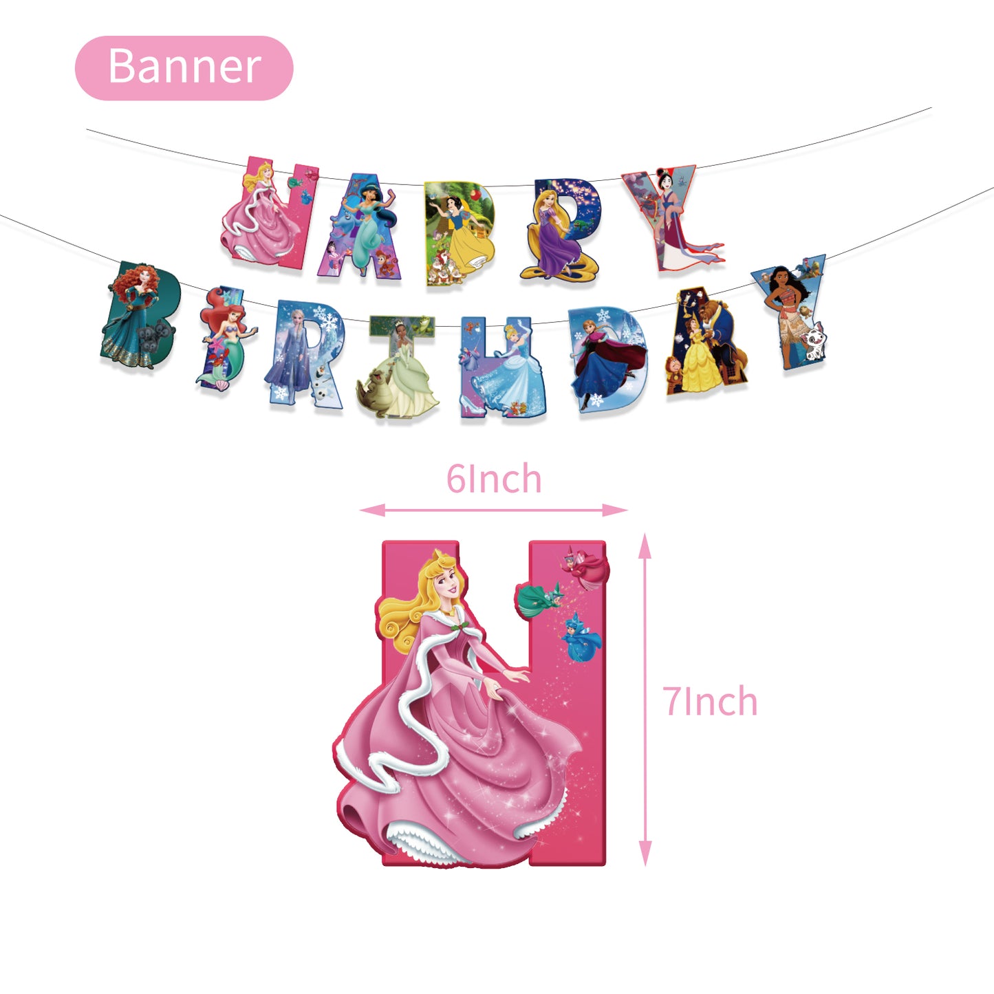 Disney Princess Birthday Party Supplies