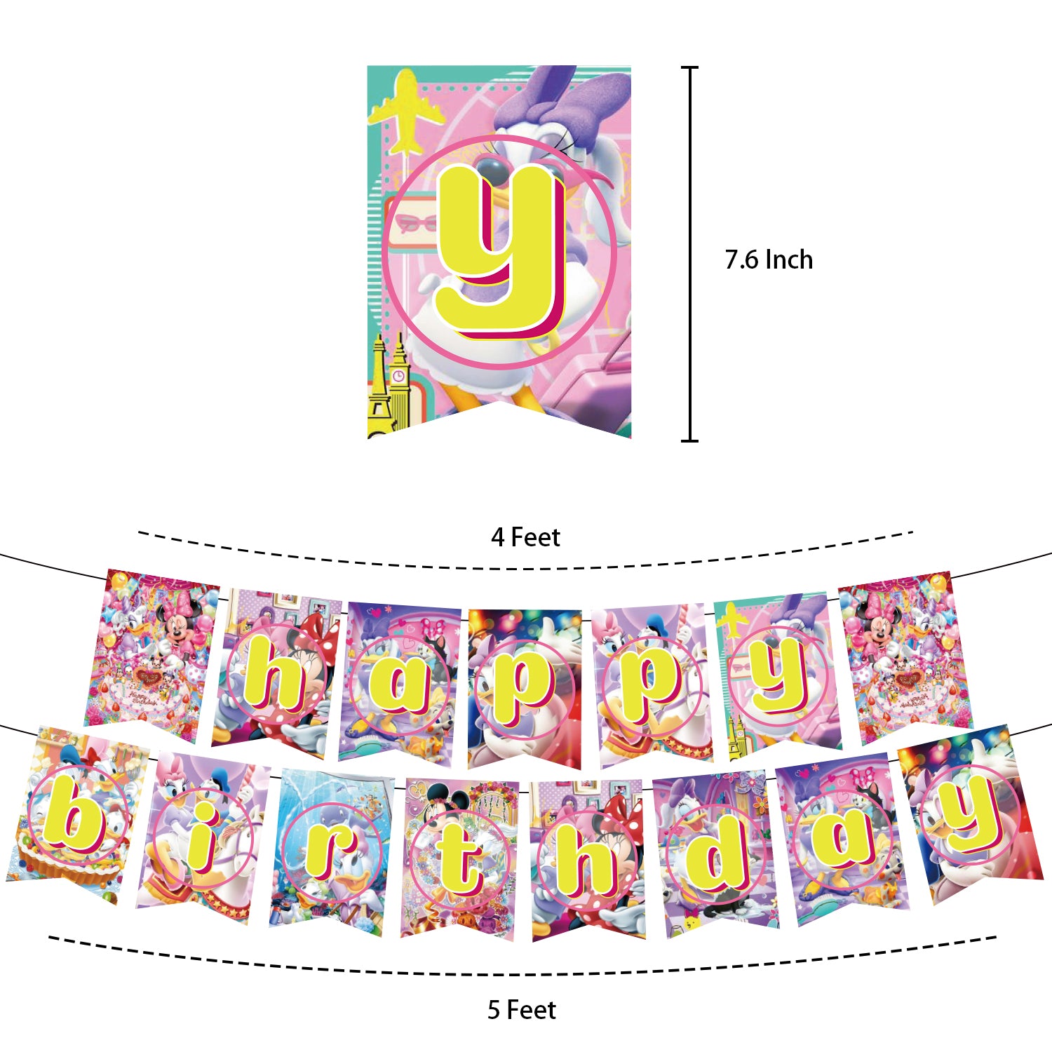 Mickey Mouse Clubhouse Birthday Party Decorations for Girls.