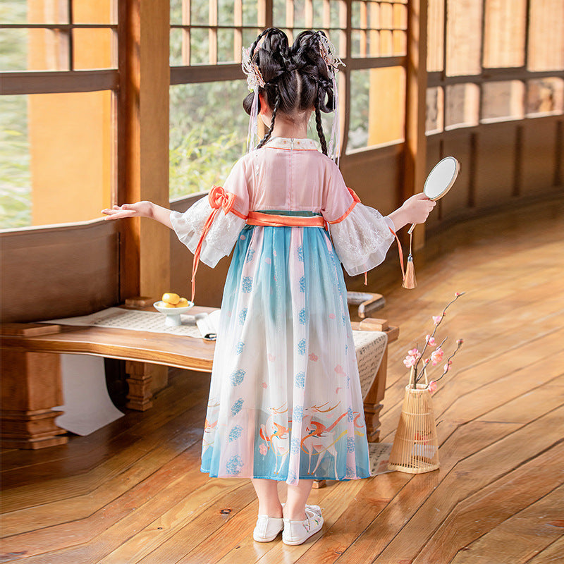 Chinese Han Dress Costume.