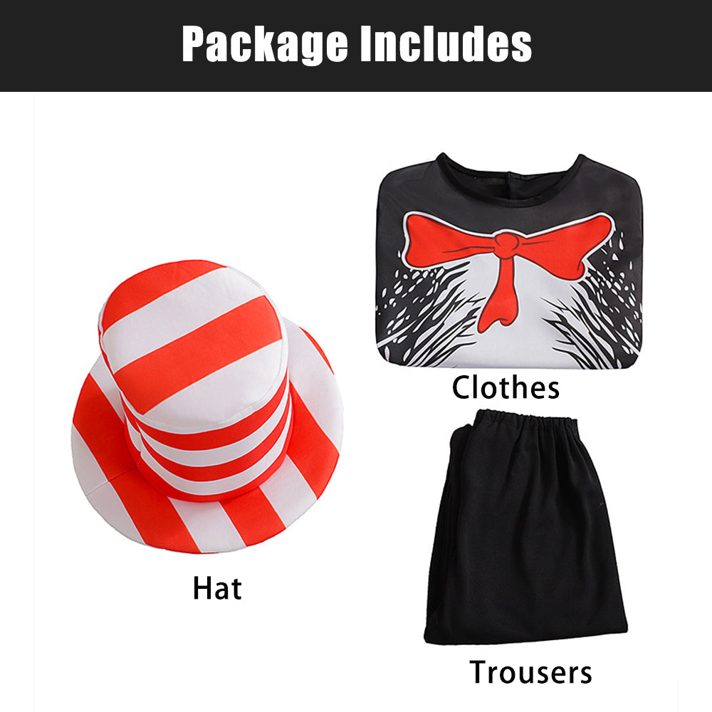 The Cat in the Hat Boys Costume, Buy The Cat in the Hat Boys Costume from Party Corner in UAE, Saudia, Qatar, Bahrain, and Oman. Get kid's party Costumes at UAE's best costume shop., Costumes, Party Corner