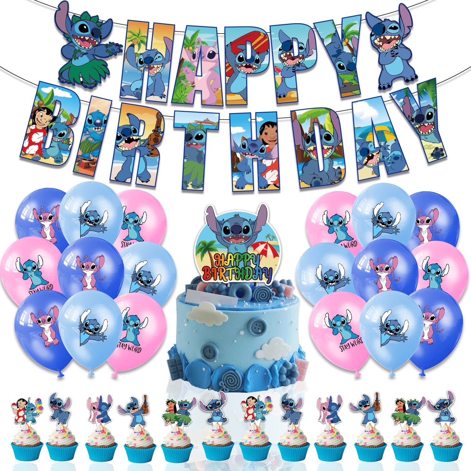 Lilo and Stitch Birthday Party Supplies