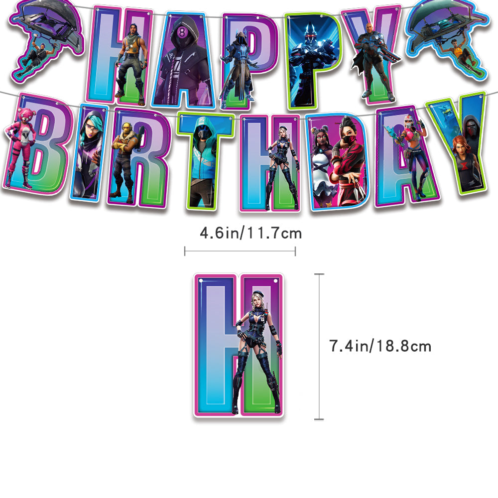 Fortnite Birthday Party Decorations, Party Corner provides Fortnite Birthday Party Decorations in UAE, Saudia, Qatar, Bahrain, and Oman. Get birthday party decorations and much more. Order Now!, Party Supply Kits, Party Corner