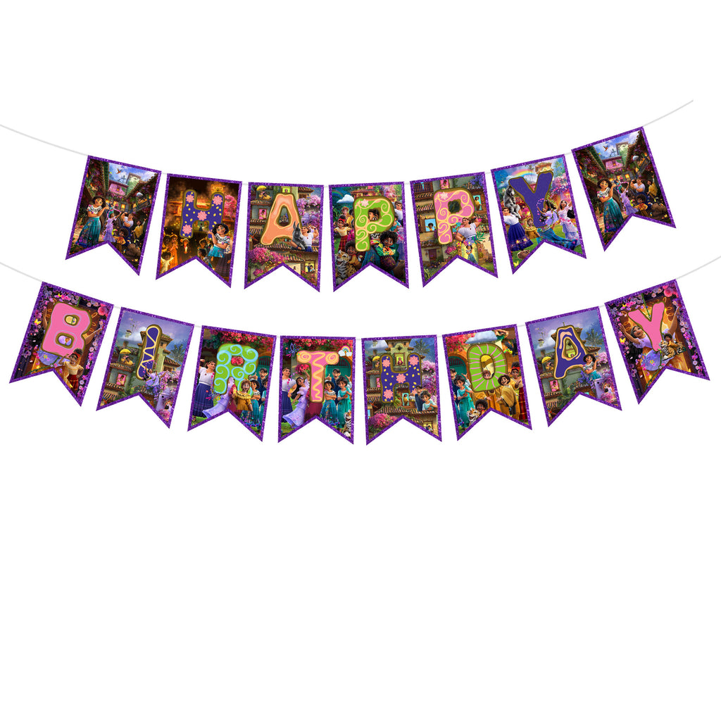 Encanto Family Theme Birthday Party Supplies.