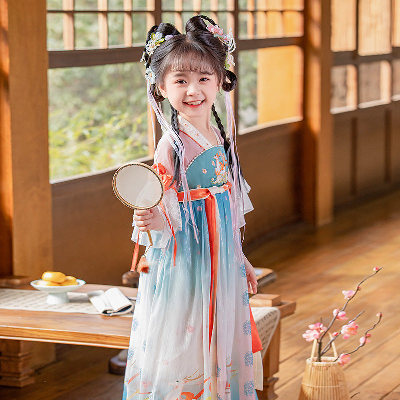 Chinese Han Dress Costume.