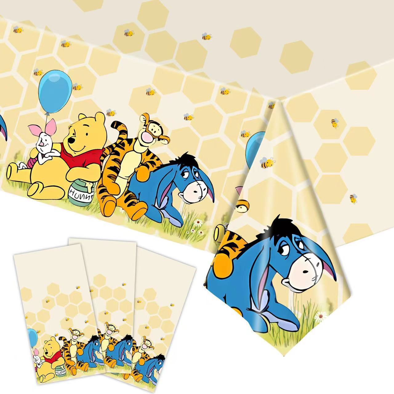 Winnie The Pooh Bear Birthday Supplies, Party Corner provides Winnie the pooh bear birthday decorations in UAE, Saudia, Qatar, Bahrain, and Oman. Get birthday party balloons, and much more. Order now!, Party Supply Kits, Party Corner