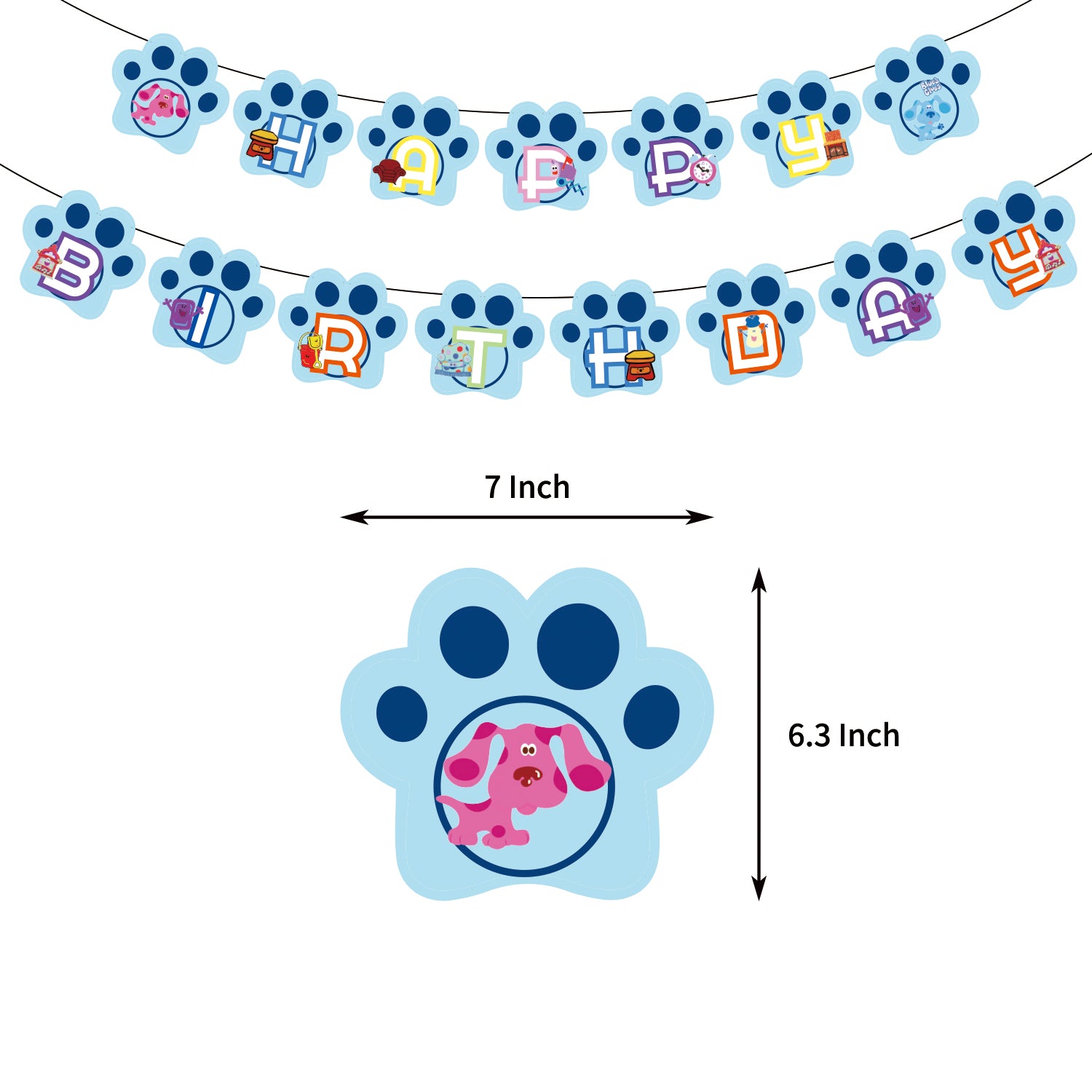 Blue Clues Birthday Party Decorations.