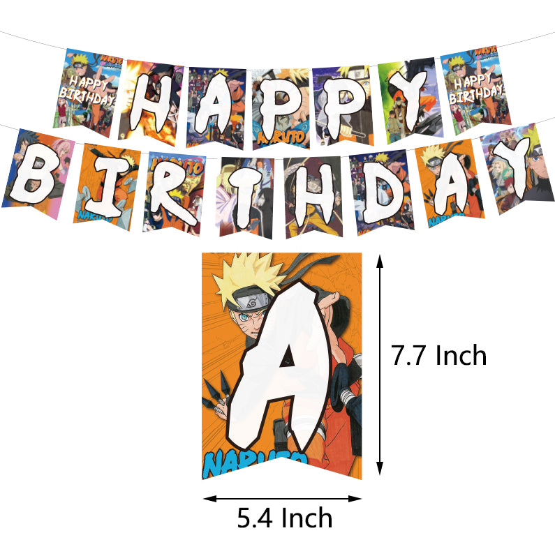 Naruto Anime Birthday Decorations (Ninja).