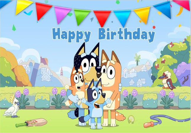 Bluey Birthday Party Supplies.