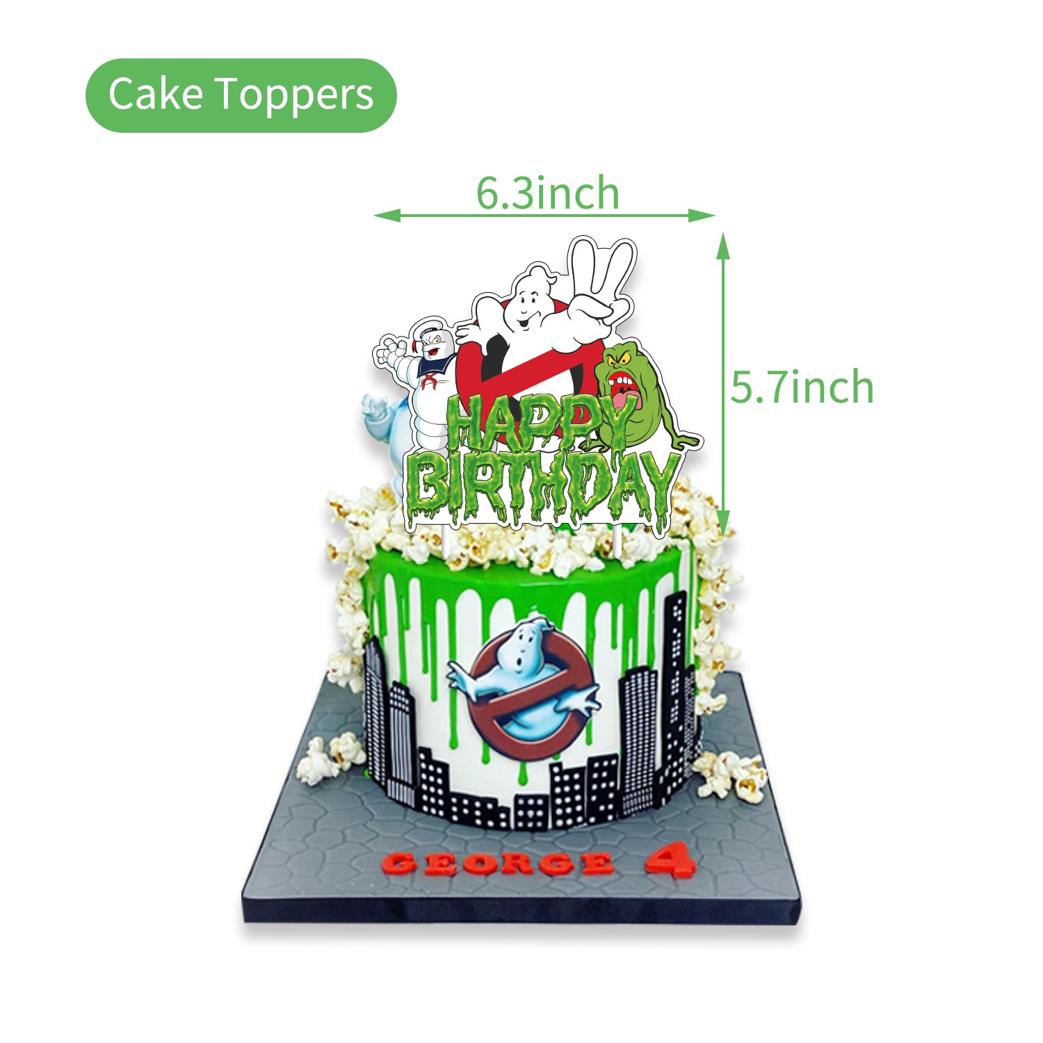 Ghostbuster Themed Birthday Decorations