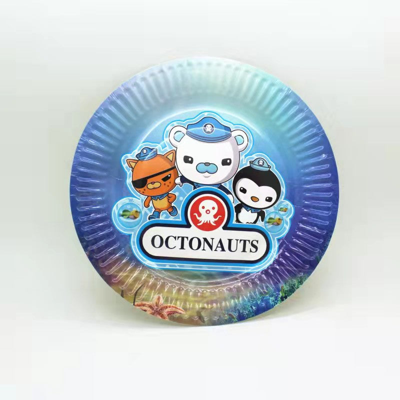 The Octonauts Birthday Party Supplies, Party Corner provides Octanucus Cutlery Supplies in UAE, Saudia, Qatar, Bahrain, and Oman. Get birthday party balloons and much more. Order now!, Party Supply Kits, Party Corner