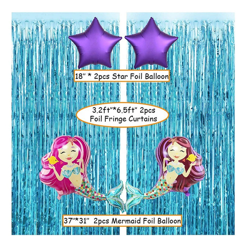 Mermaid Birthday Party Decorations, Party Corner provides Mermaid birthday party decorations supplies in UAE, Saudia, Qatar, Bahrain, and Oman. Get birthday party balloons, and much more. Order now!, Party Supply Kits, Party Corner