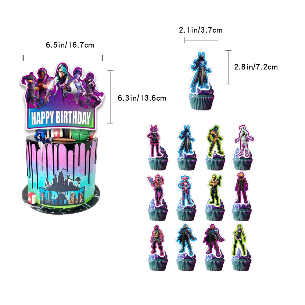 Fortnite Birthday Party Decorations, Party Corner provides Fortnite Birthday Party Decorations in UAE, Saudia, Qatar, Bahrain, and Oman. Get birthday party decorations and much more. Order Now!, Party Supply Kits, Party Corner