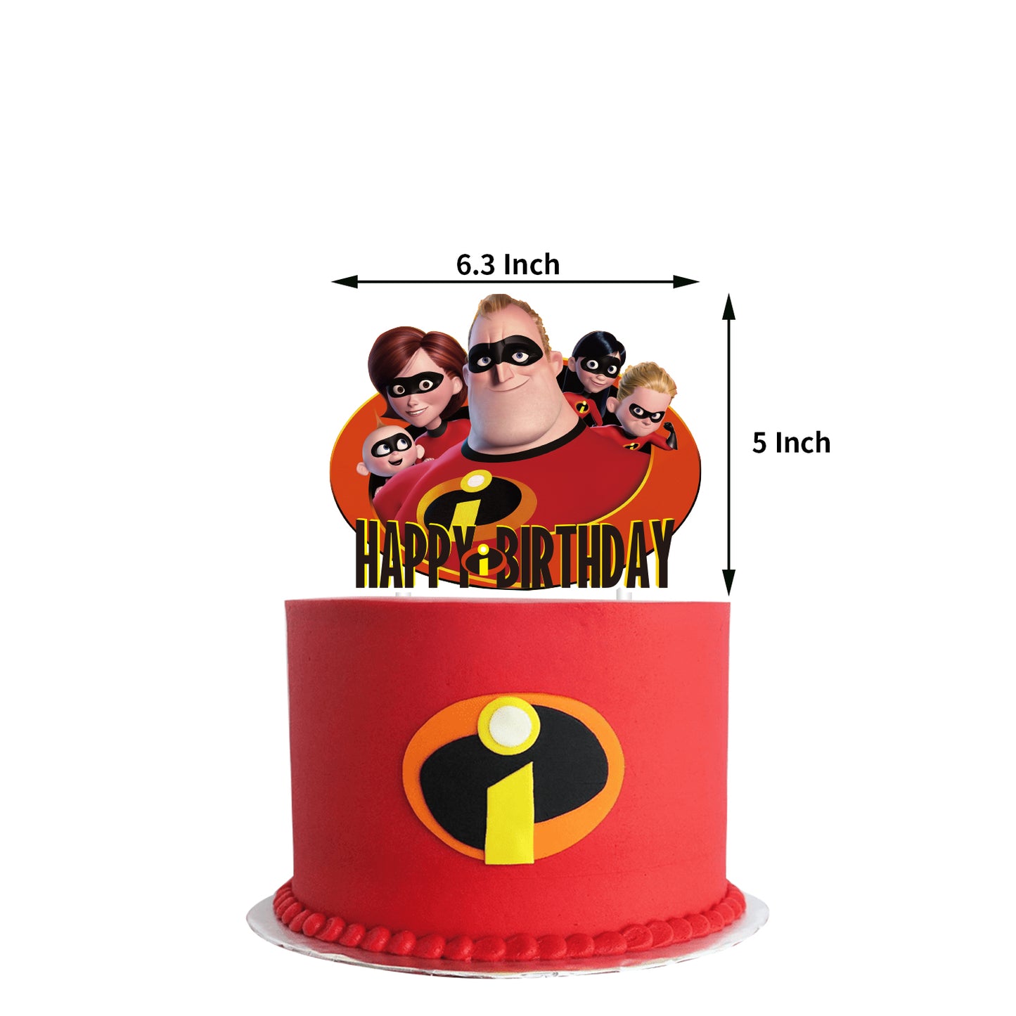 The Incredibles Birthday Decorations