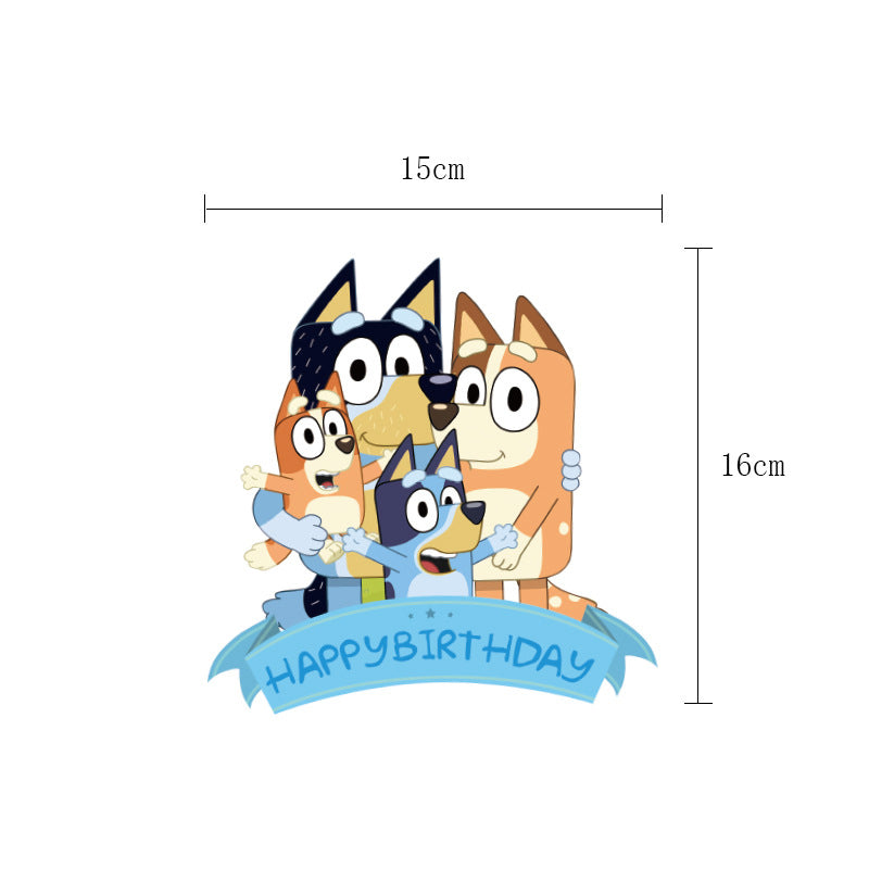 Bluey Birthday Party Supplies.