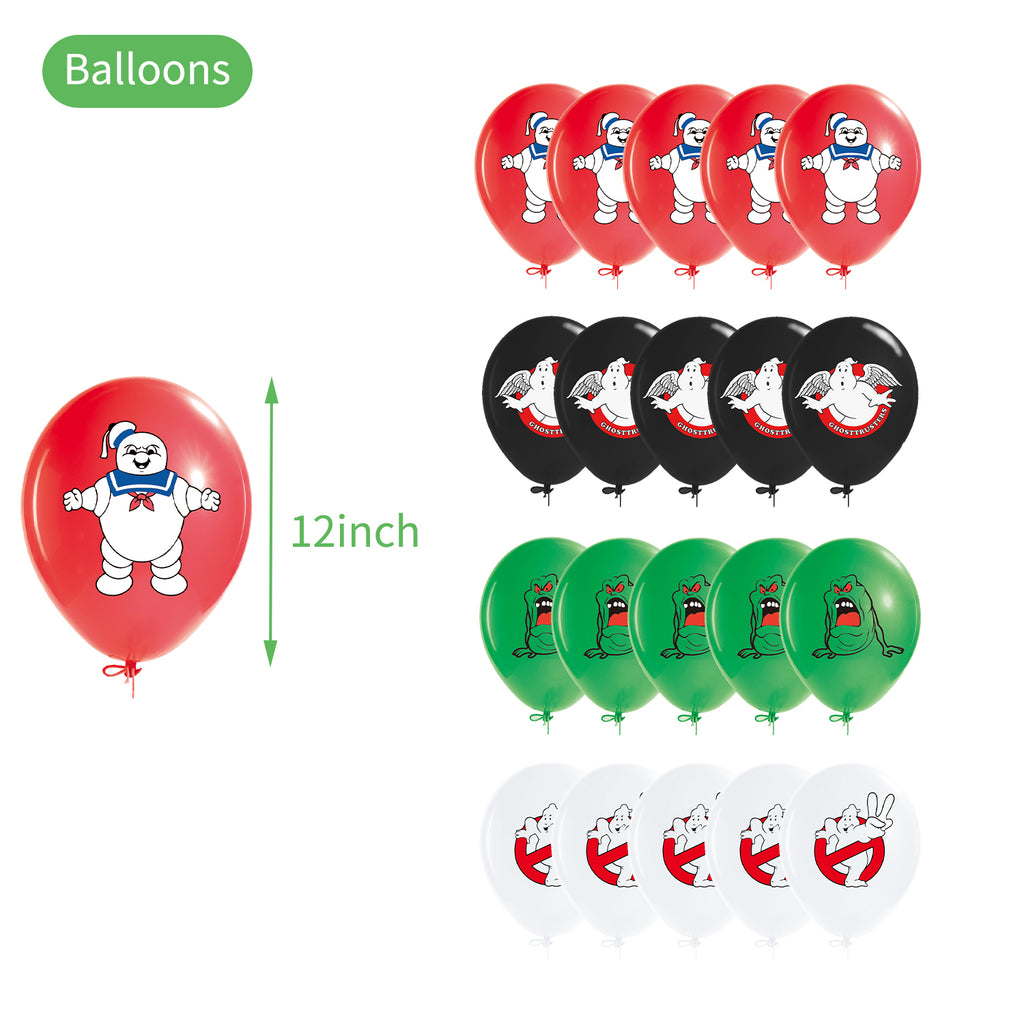 Ghostbuster Themed Birthday Decorations