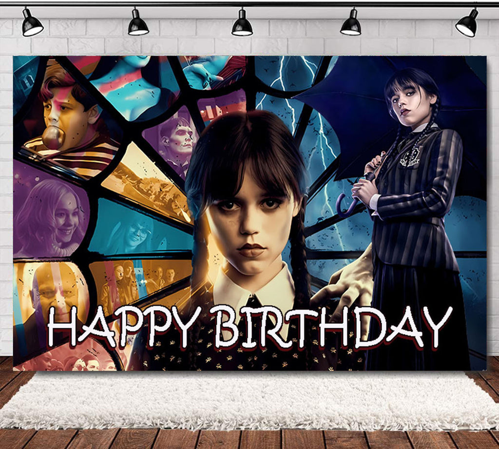 Wednesday Birthday Party Decorations.