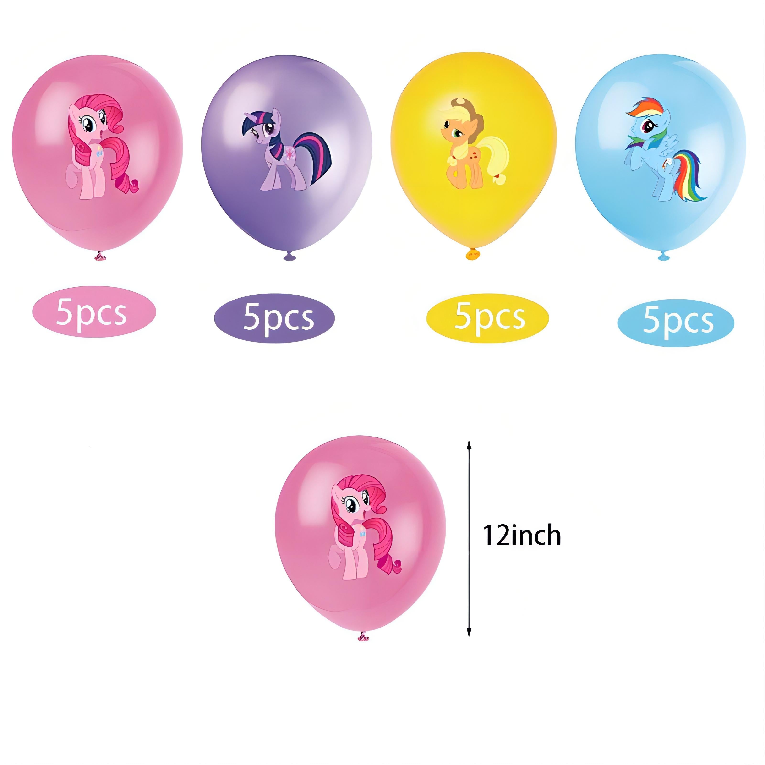 Little Pony Birthday Party Supplies.