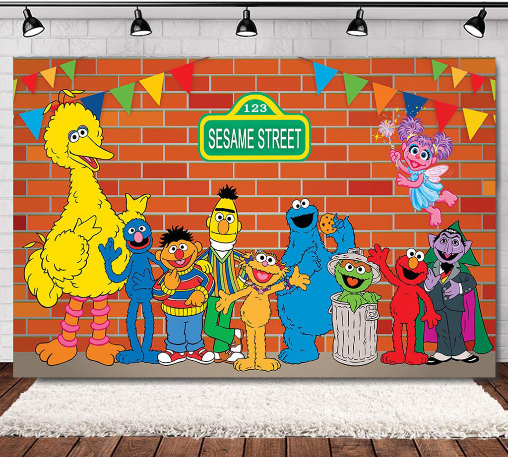 Sesame Street Birthday Party Supplies, Sesame Street Supplies, Party Supply Kits, Party Corner