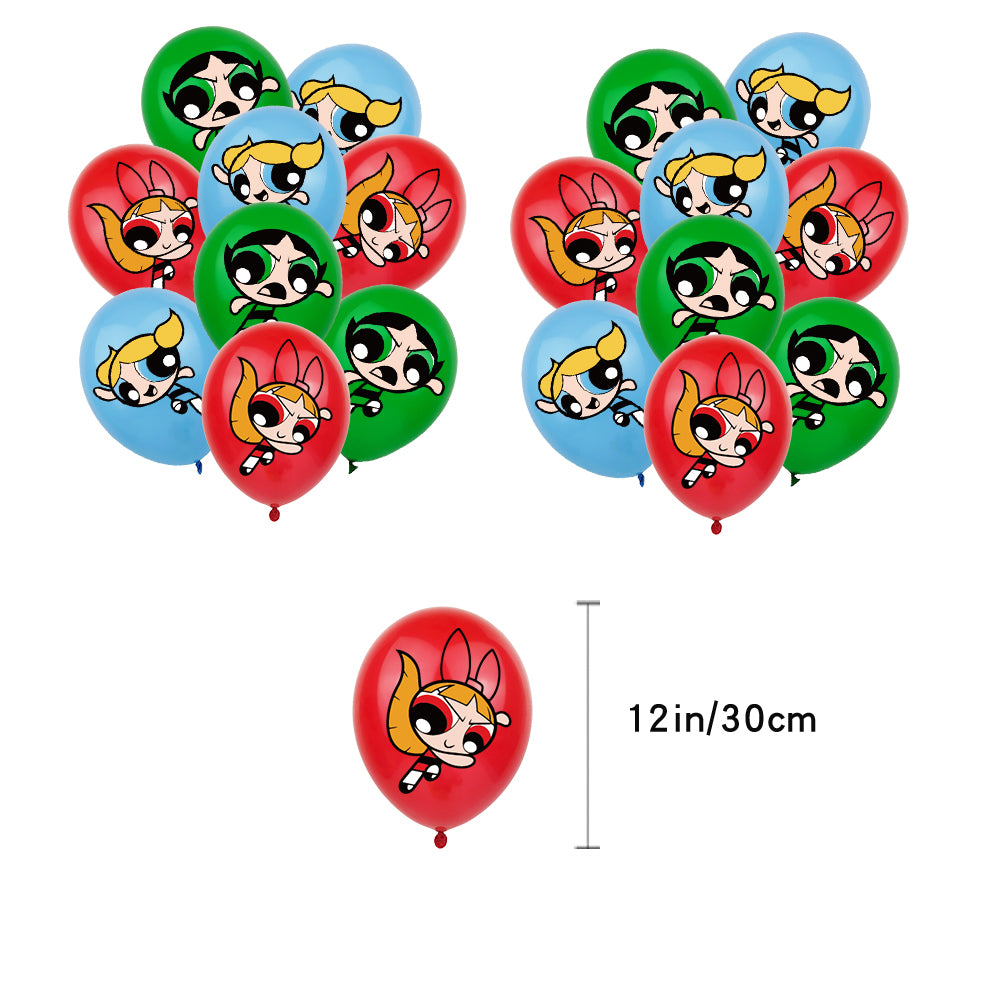 The Powerpuff Girls Birthday Decorations.
