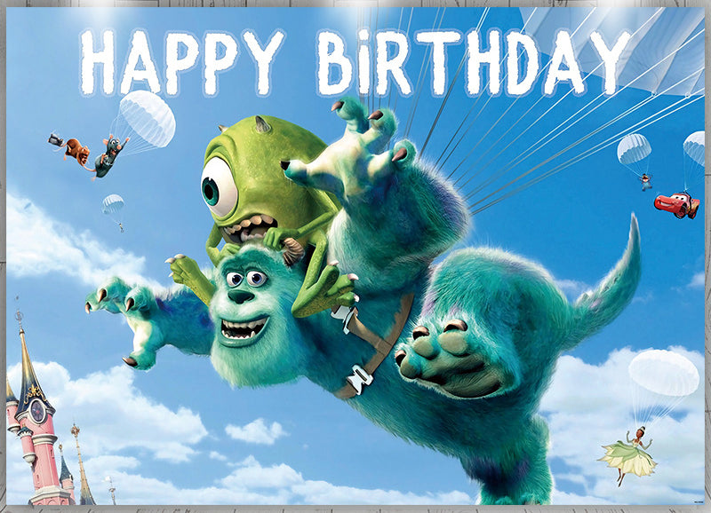 Monsters University Birthday Decorations.