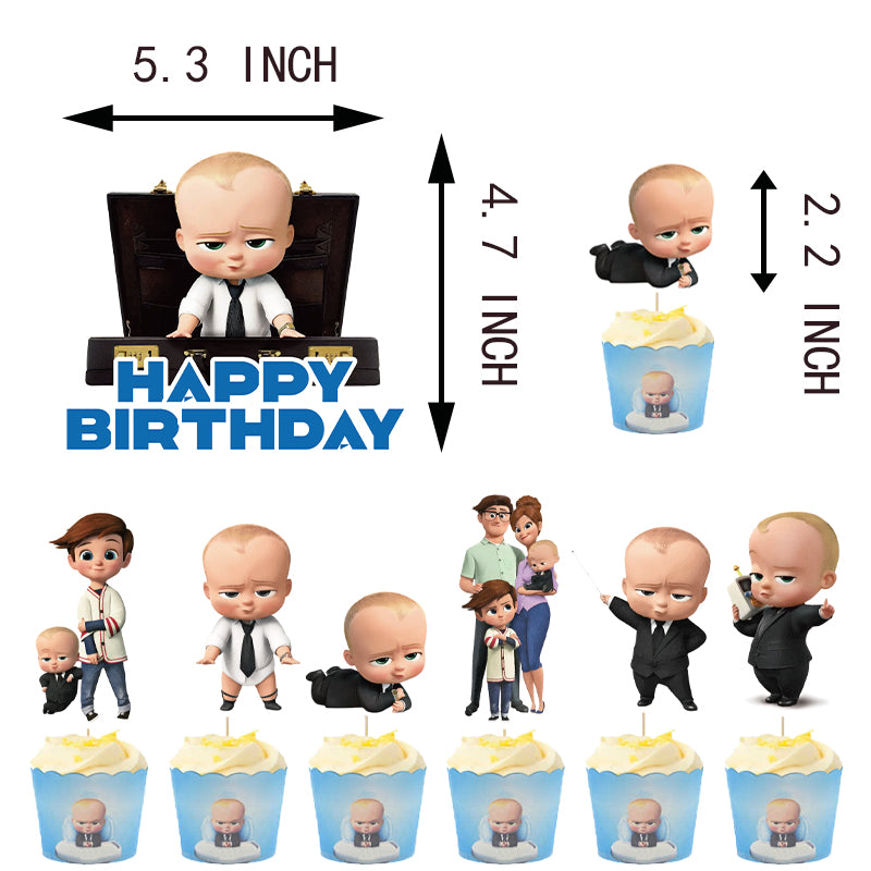 Baby Boss Birthday Birthday Party Decorations.