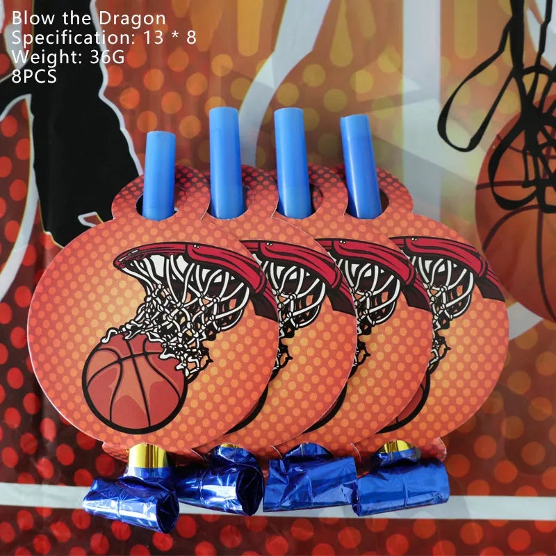 Basketball Themed Decoration Supplies, Party Corner provides Basketball Themed Decoration Supplies in UAE, Saudia, Qatar, Bahrain, and Oman. Get birthday party balloons and much more. Order now!, Party Supply Kits, Party Corner