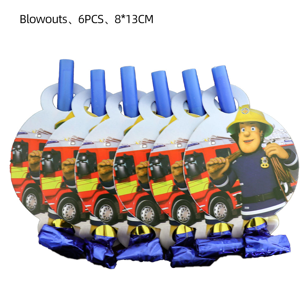 Fireman Sam Birthday Party Supplies.