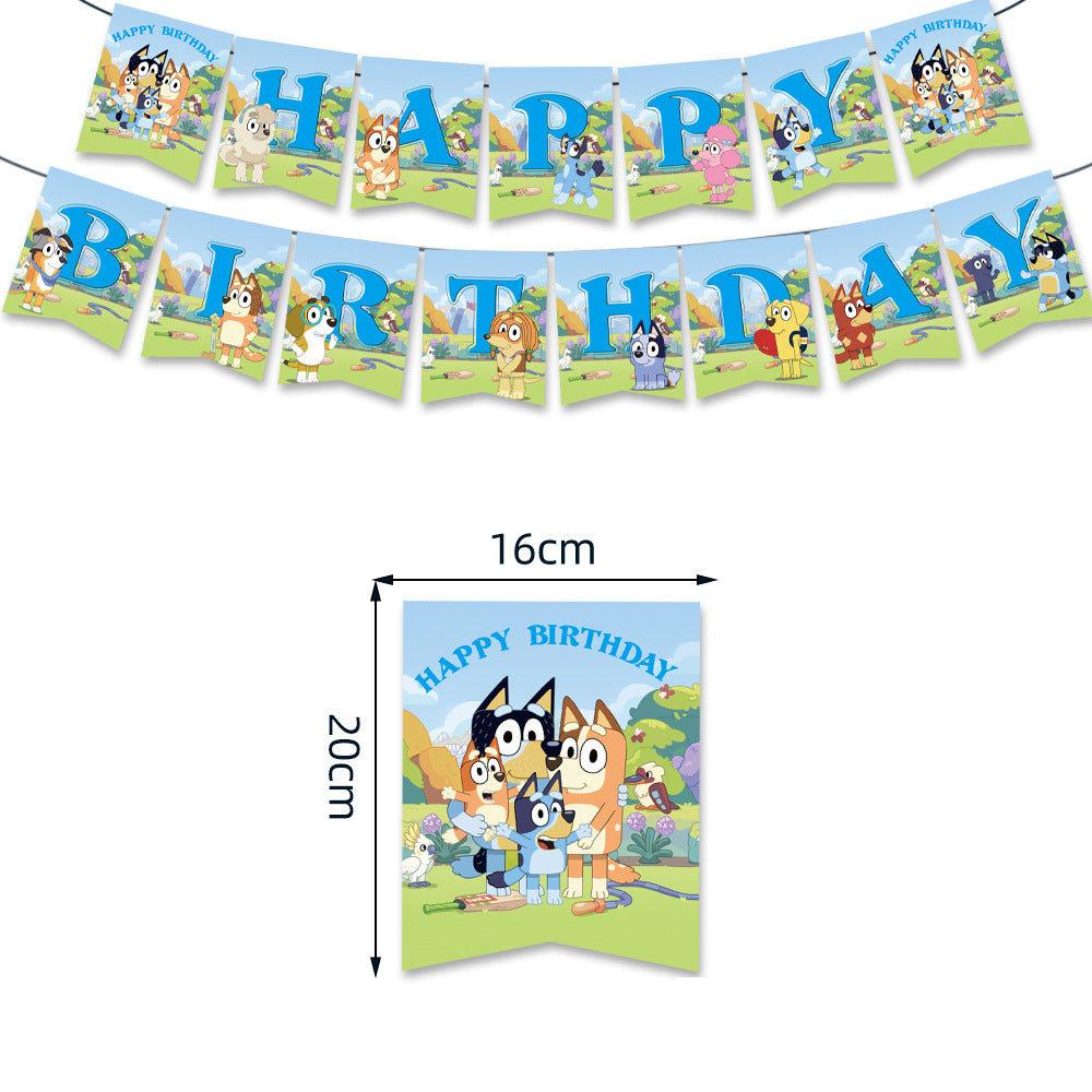 Bluey Birthday Party Supplies.