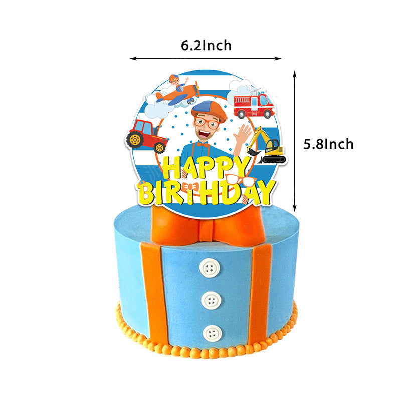 Blippi Birthday Party Decorations.
