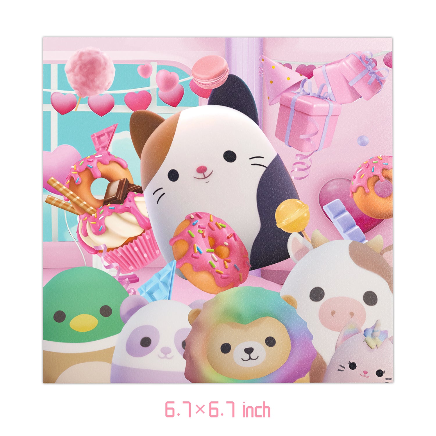 Squishmallows Birthday Party Decorations, Party Corner provides Squishmallows Birthday Party Decorations in UAE, Saudia, Qatar, Bahrain, and Oman. Get birthday party balloons and much more. Order now!, Party Supply Kits, Party Corner