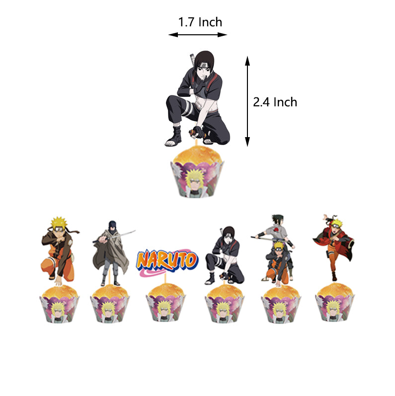 Naruto Anime Birthday Decorations (Ninja).