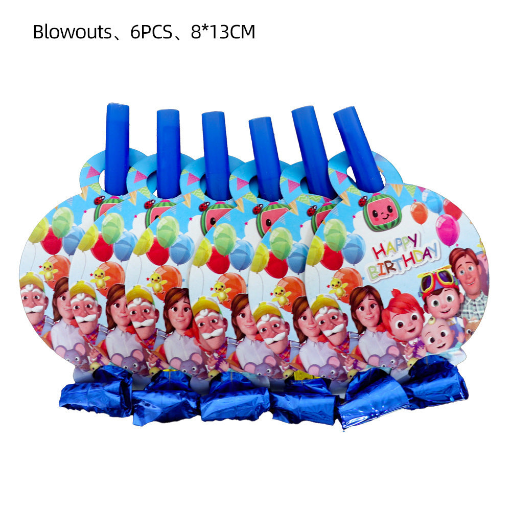 CocoMelon Birthday Party Supplies.
